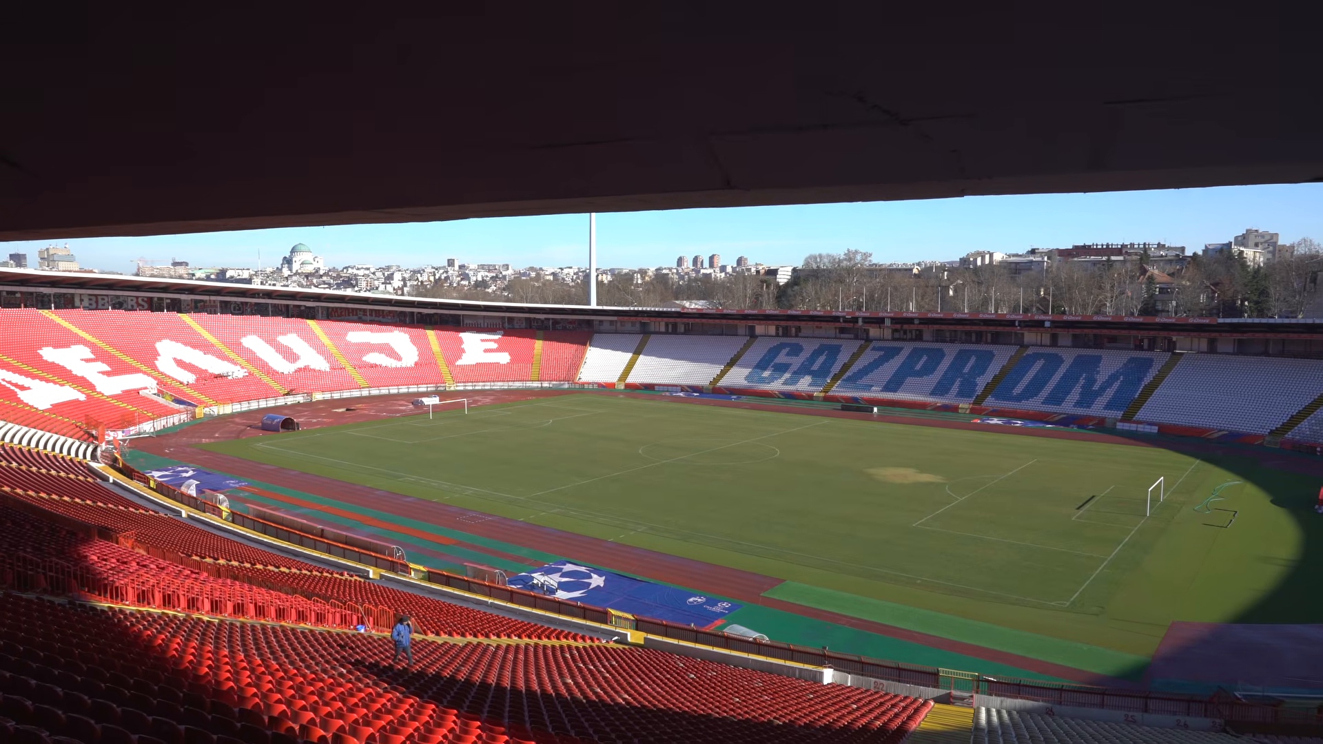 Boycie in Belgrade · Rajko Mitić Stadium