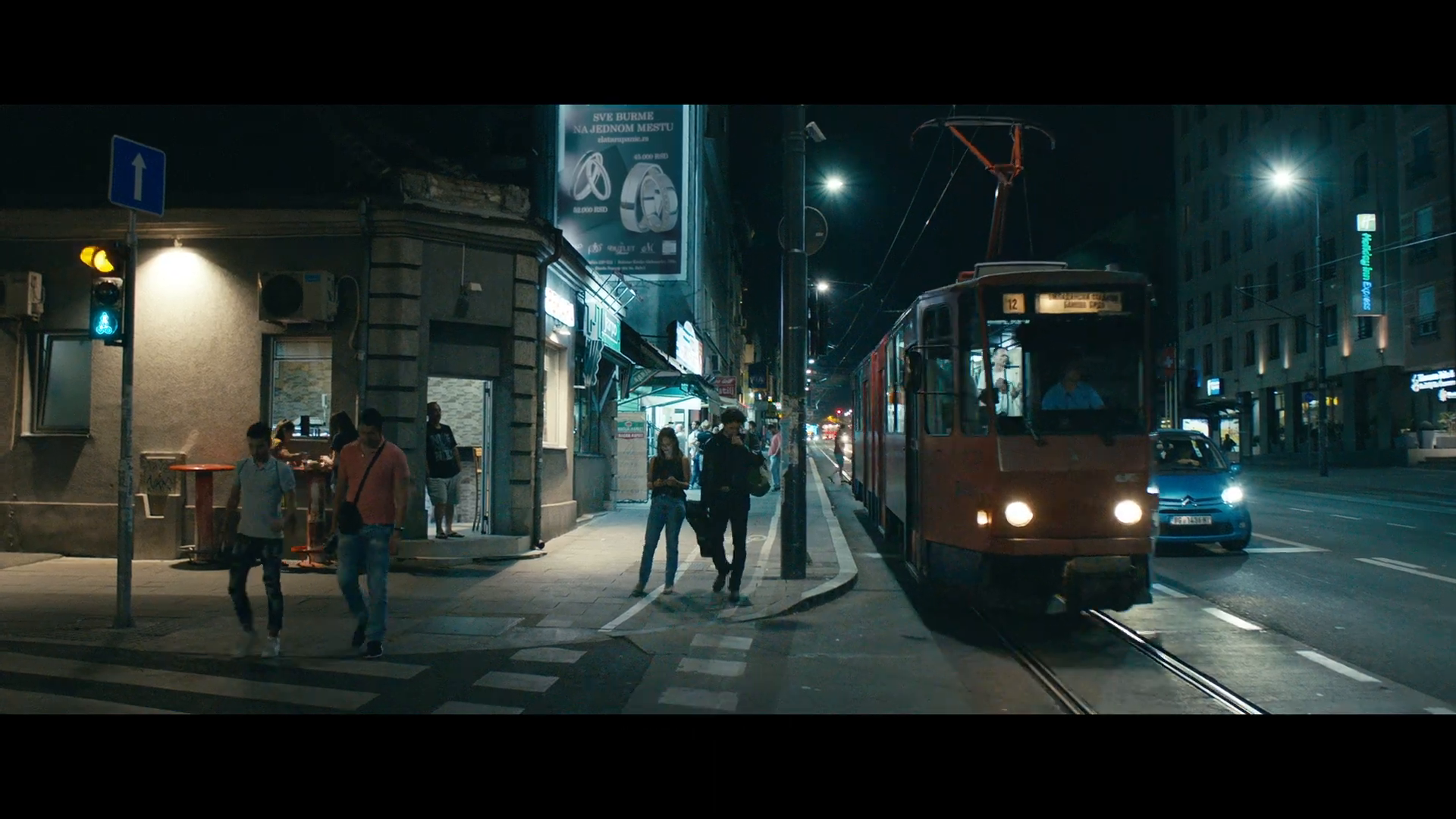 The Living Man · Ruzveltova Street at No. 23